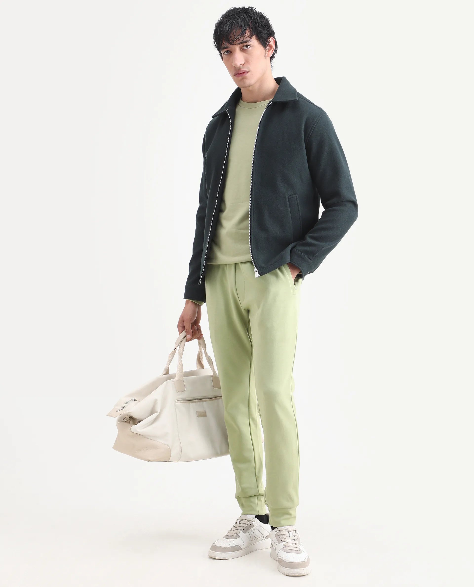 Joggers  Cardamom Green Men