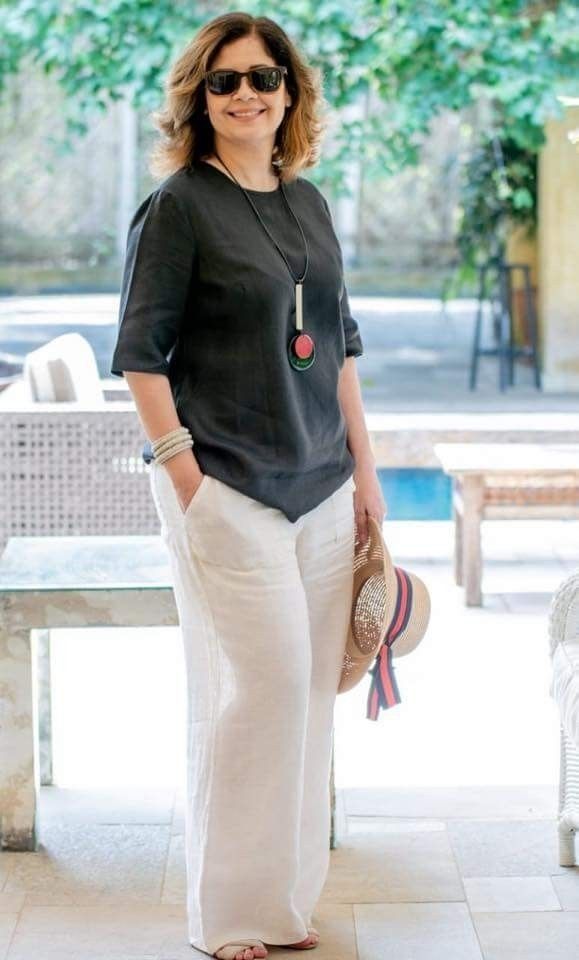 Terracotta Linen Shift Dress